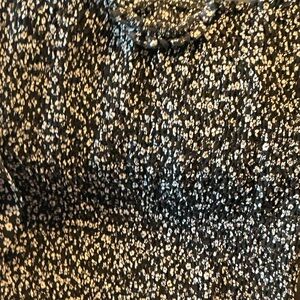 Black and White Floral Print Top 2 piece with skirt